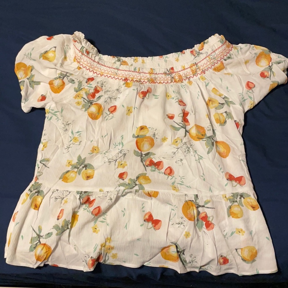 Maurices lemon blouse